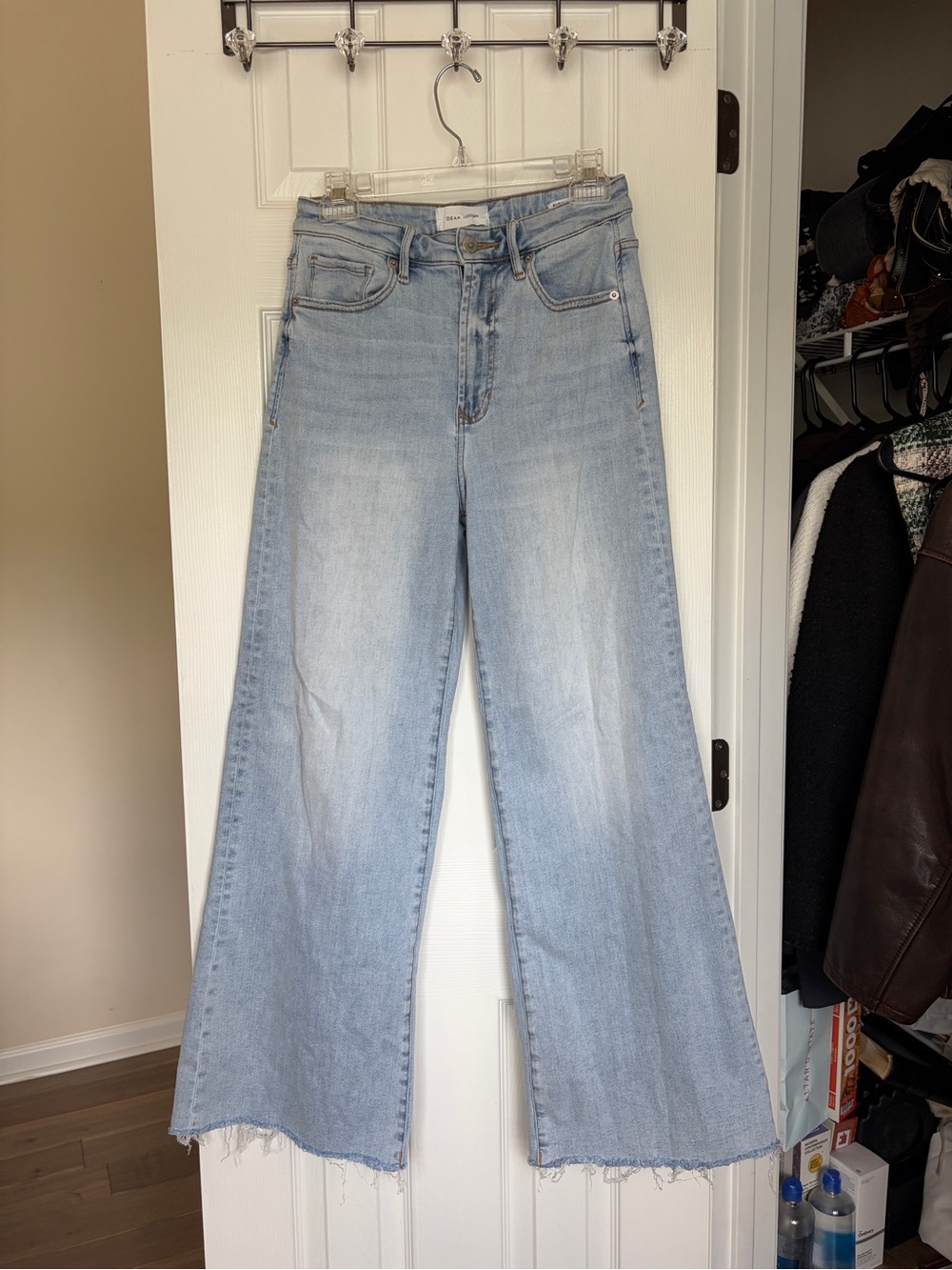 Dear John Fiona Wide Leg Jeans Light Blue Wash 29